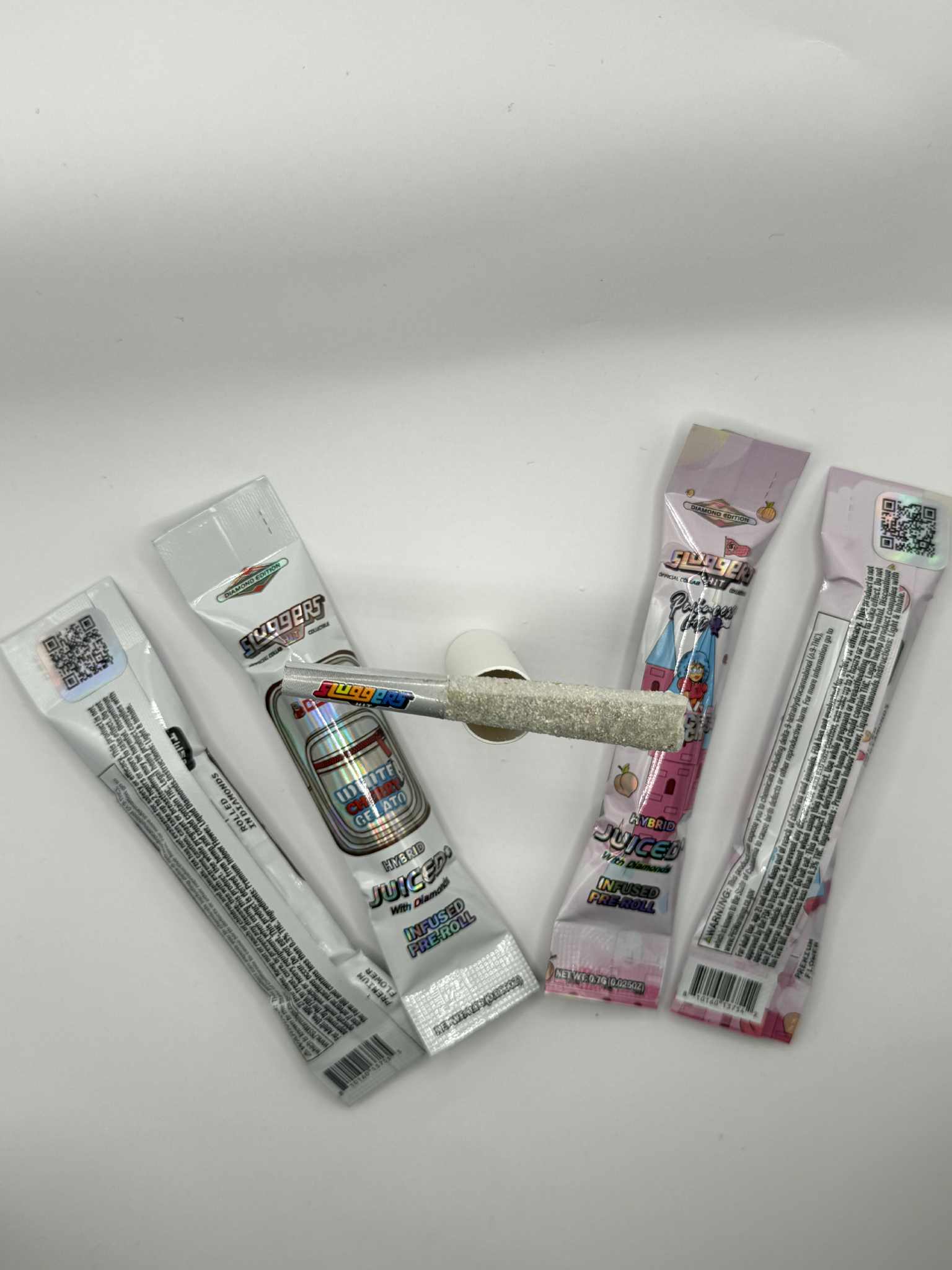 Sluggers THCA Diamond Coated & Infused Pre-Roll – 0.7g