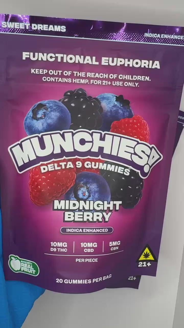 Munchies Delta-9 THC Gummies – 200mg
